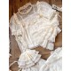 Mademoiselle Pearl Cream Cake Blouses, JSKs and One Pieces(Reservation/Full Payment Without Shipping)